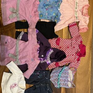 Colorful Doll Clothes Set